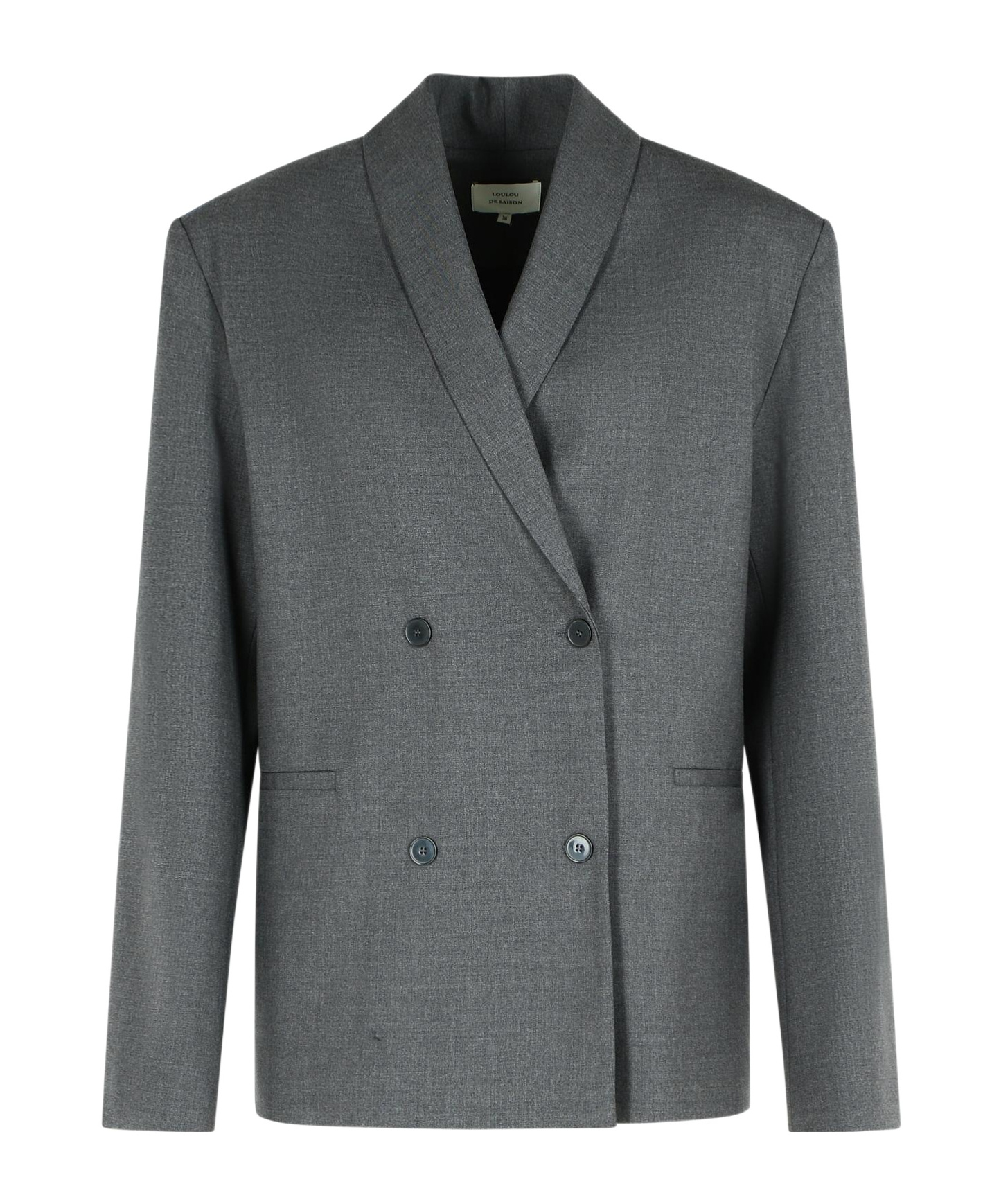Loulou De Saison Double-breasted Blazer In Multi