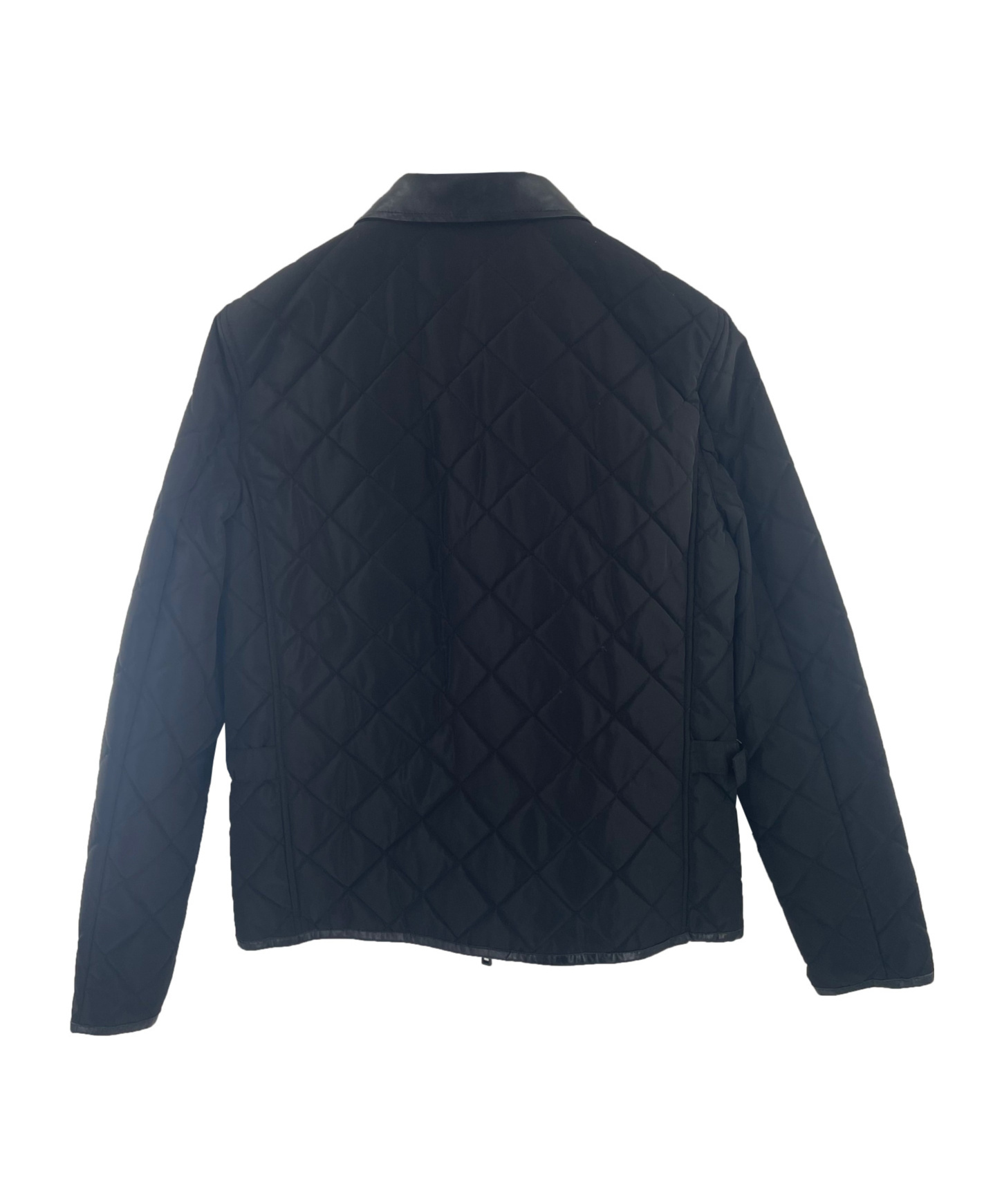 Karl Lagerfeld Zipper Long-sleeved Casual Jacket In Black