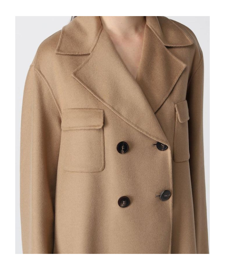 MAX MARA DOUBLE-BREASTED WOOL JACKET