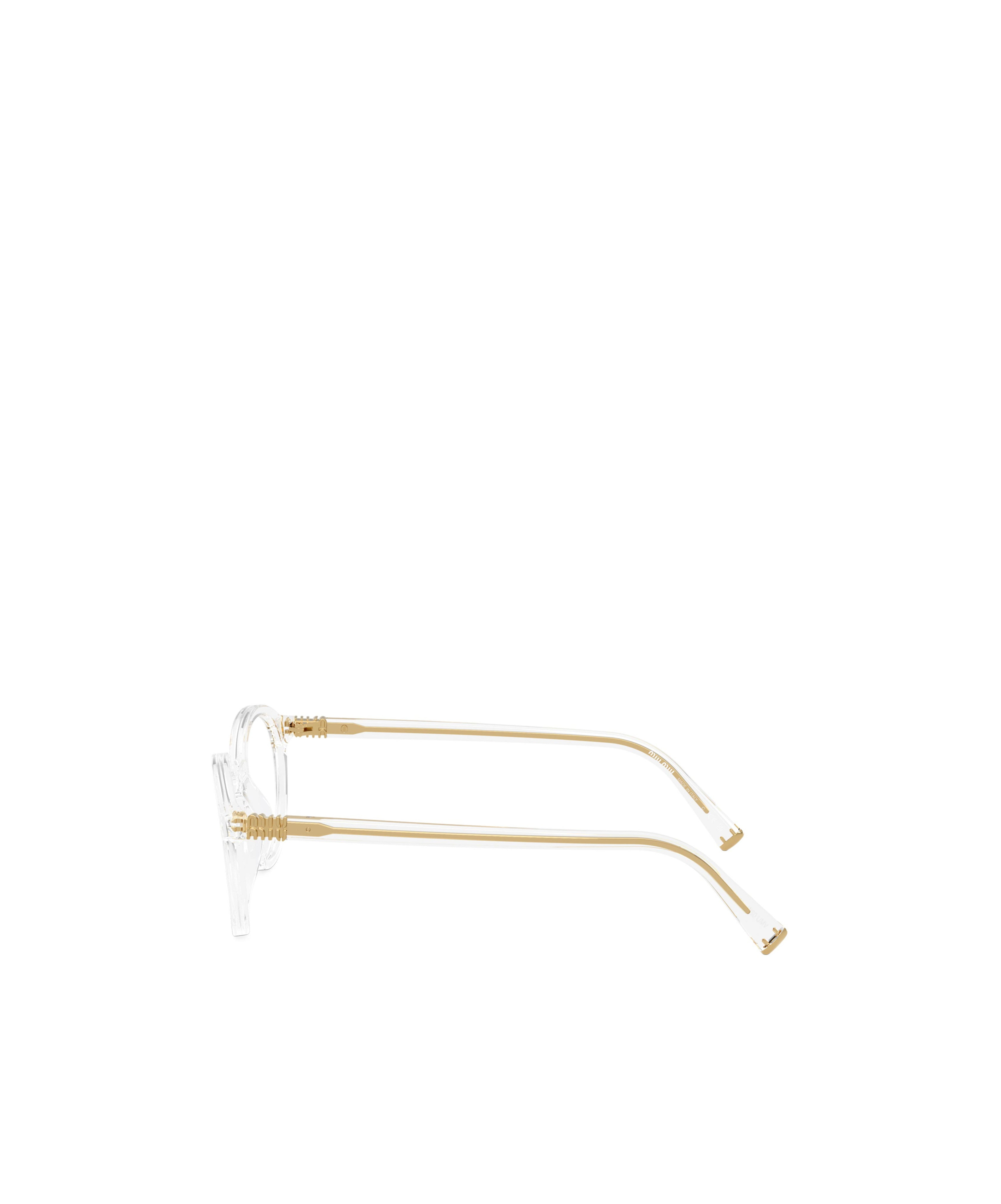 MIU MIU MIU MIU EYEWEAR ROUND-FRAME GLASSES