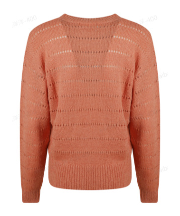 Isabel Marant Étoile Yona Openwork Sweater In Pink