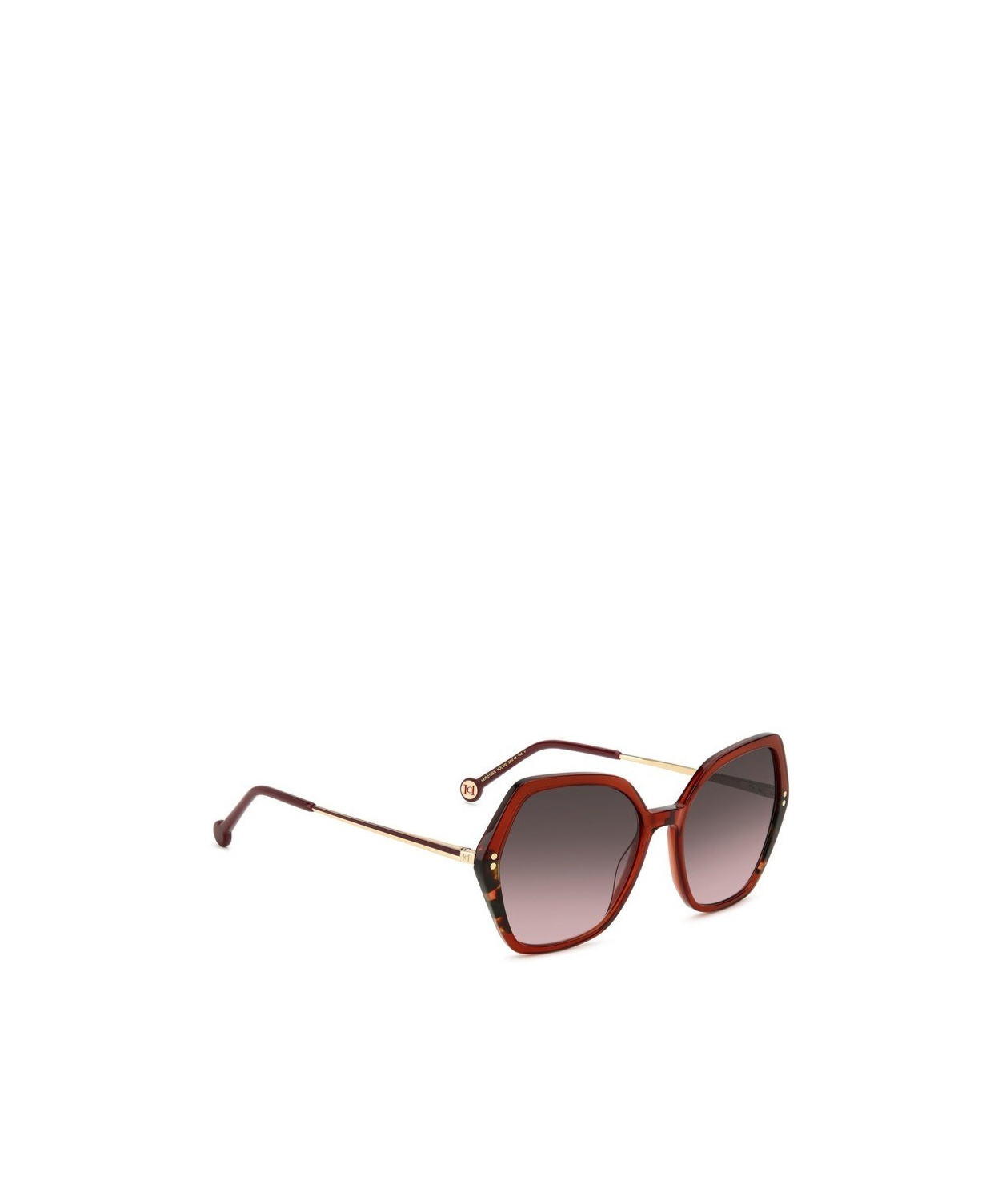 Carolina Herrera Full Frame Sunglasses In Burgundy
