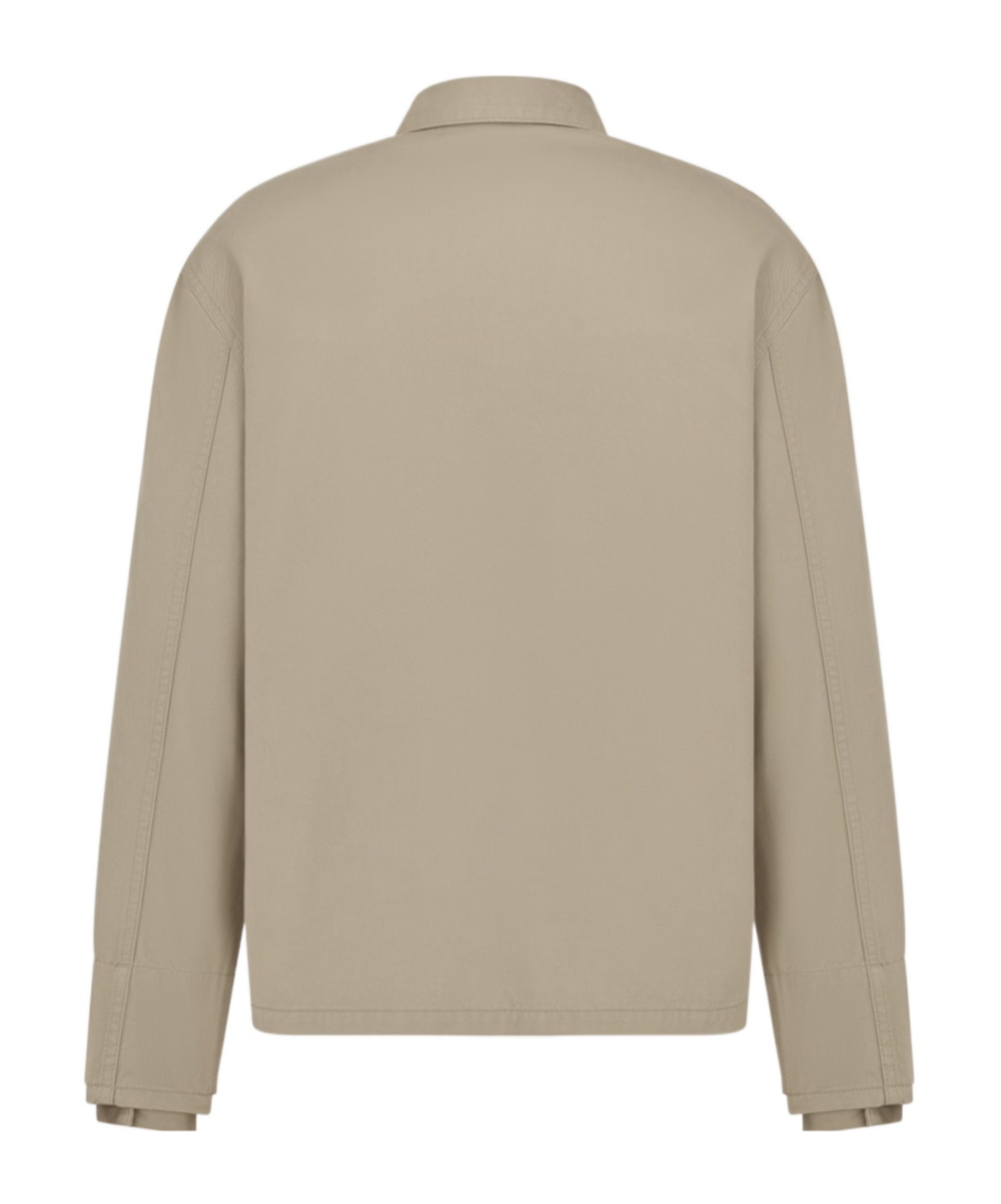 Dior Logo Long-sleeved Casual Jacket In Nude