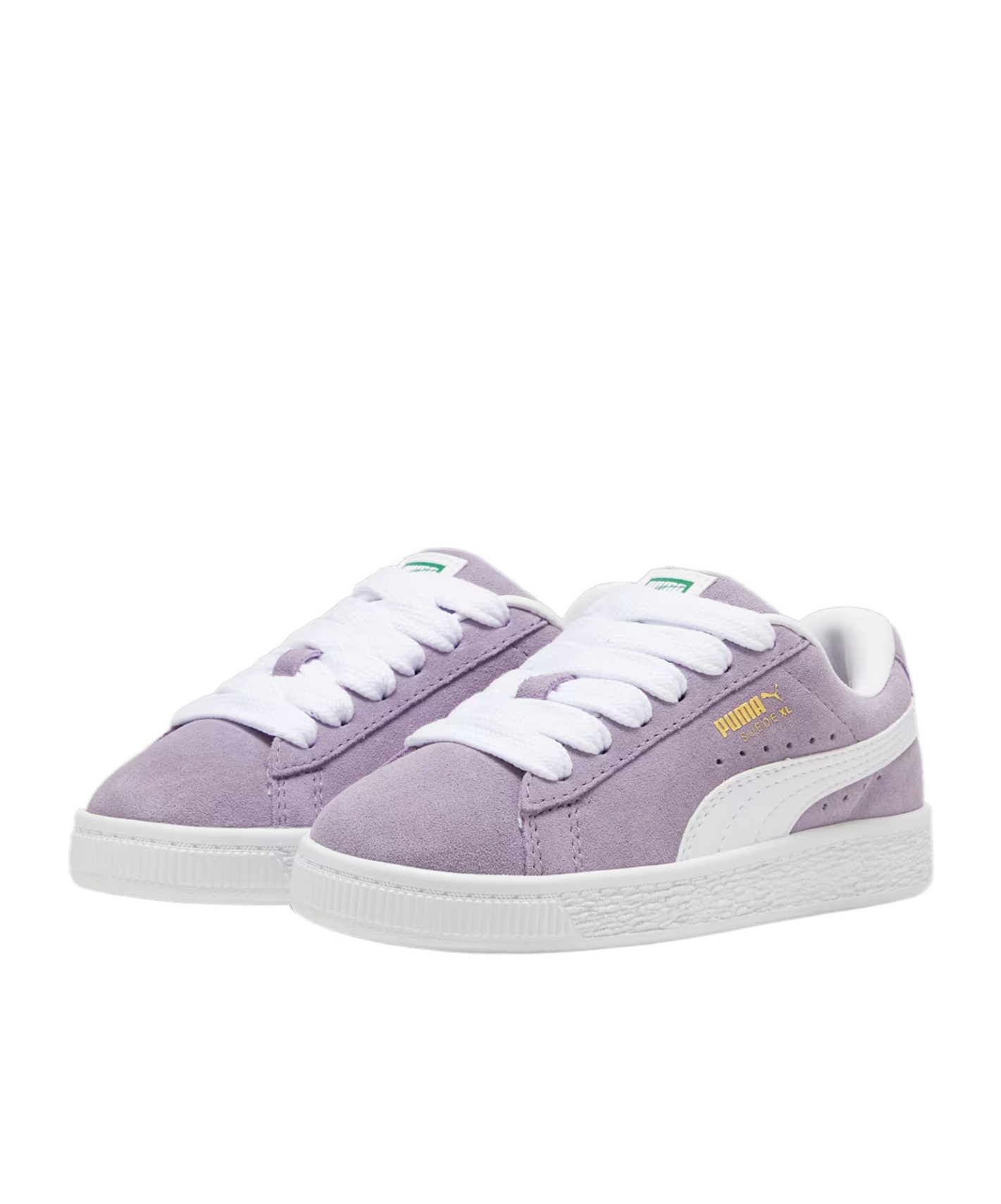 Puma Suede Xl Toddlers' Sneakers In Light Plum- White