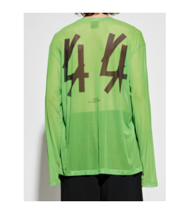 44 Label Group Long-sleeved T-shirt In Green