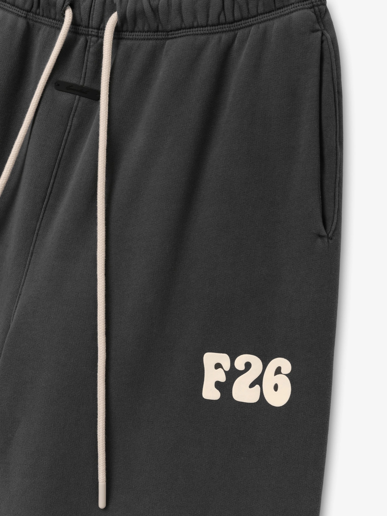 Essentials Drawstring Sweatpants In Black