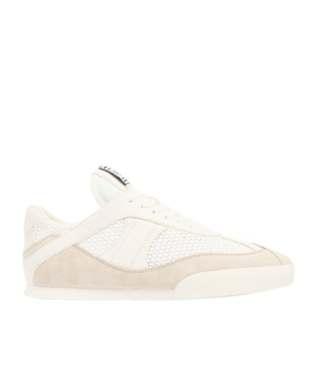 Shop Chloé Lace-up Low-cut Casual Shoes