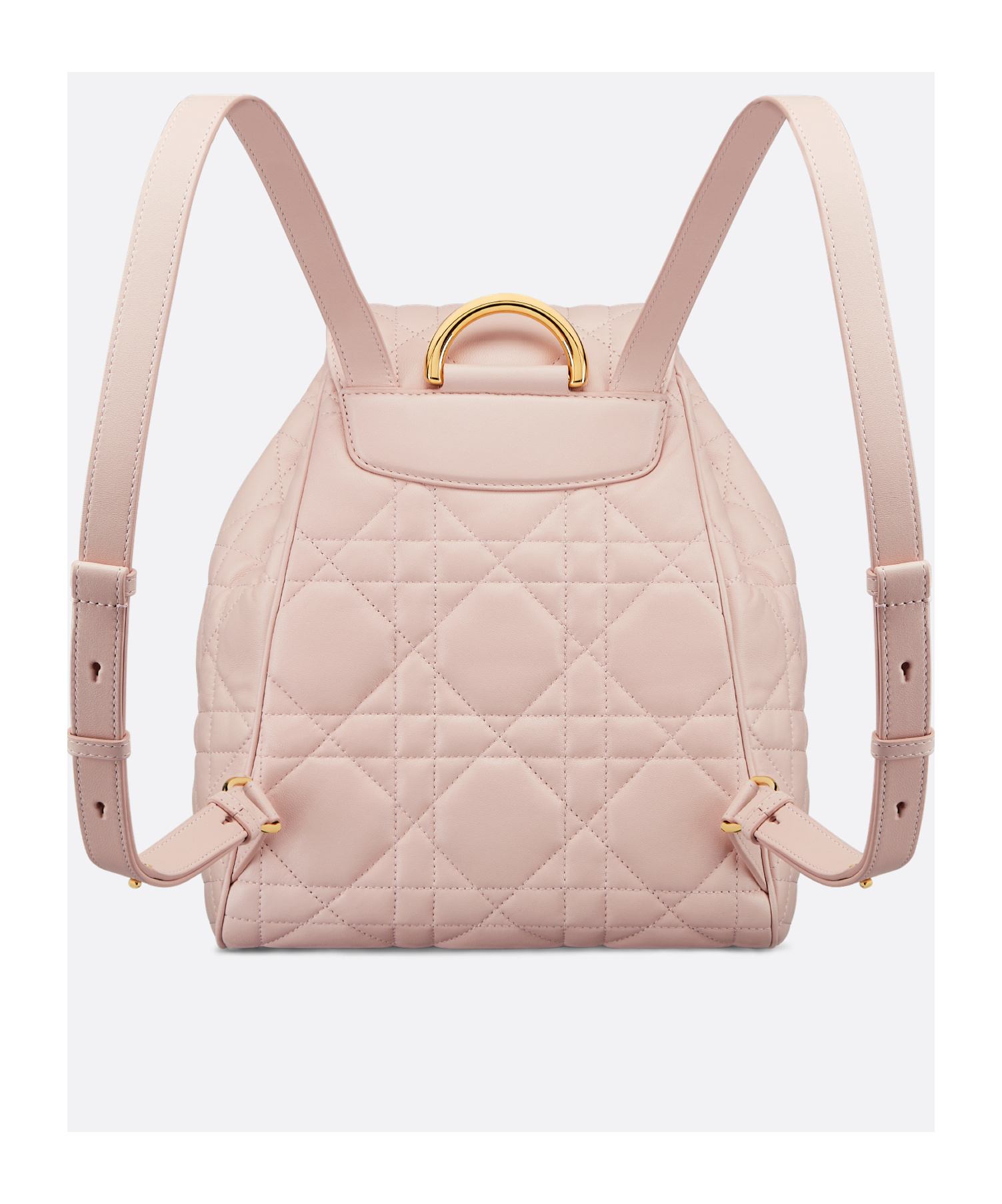 Dior Medium  Caro Backpack In Pink