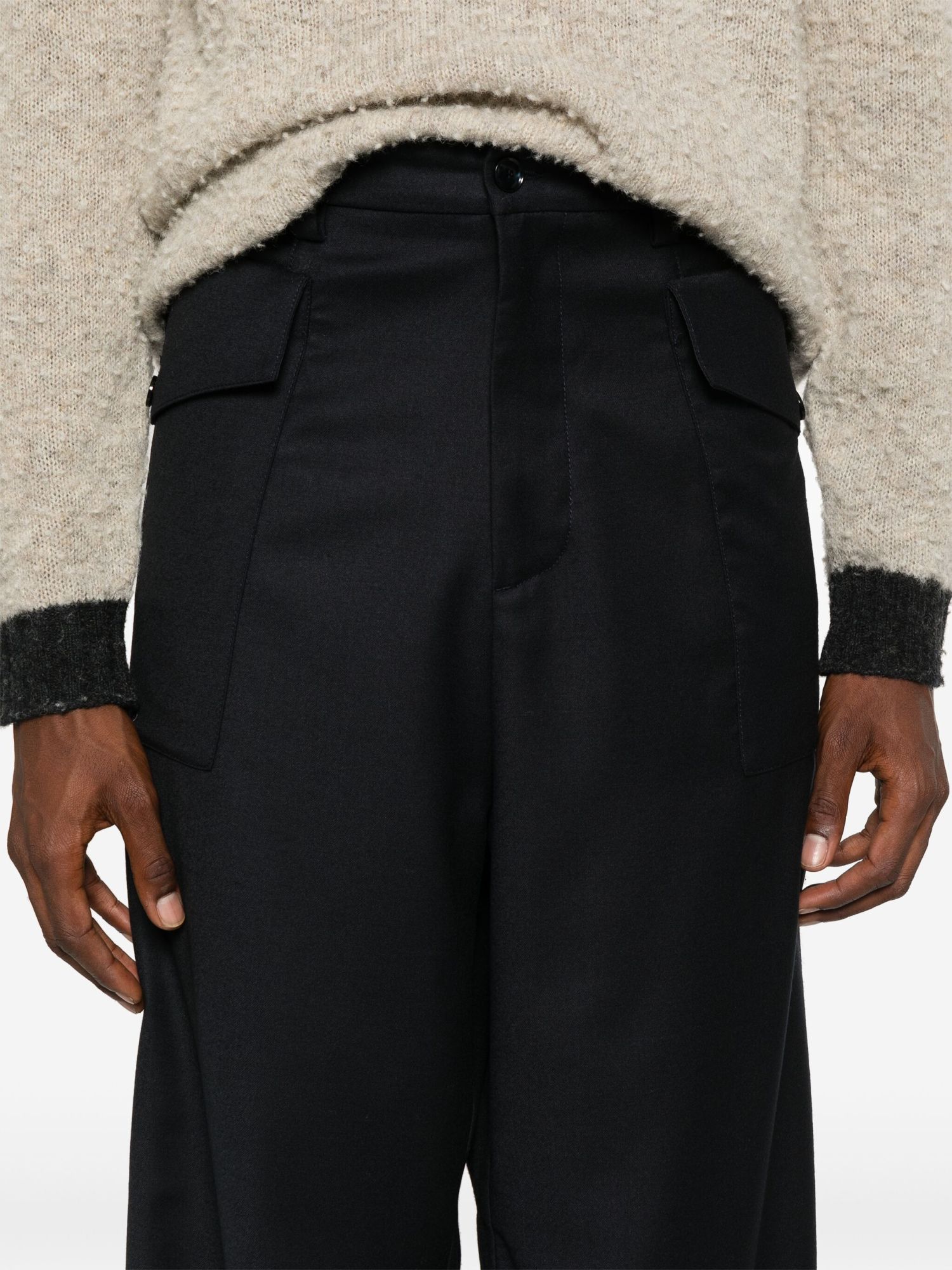 Barena Venezia Barena Pantalone Caorloto Flan In Black