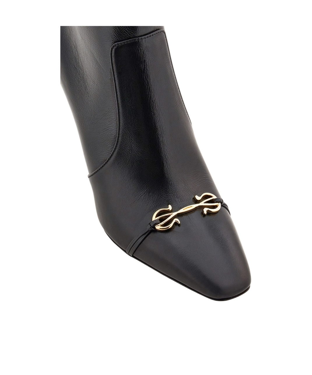 Shop Ferragamo Short Boot In Black