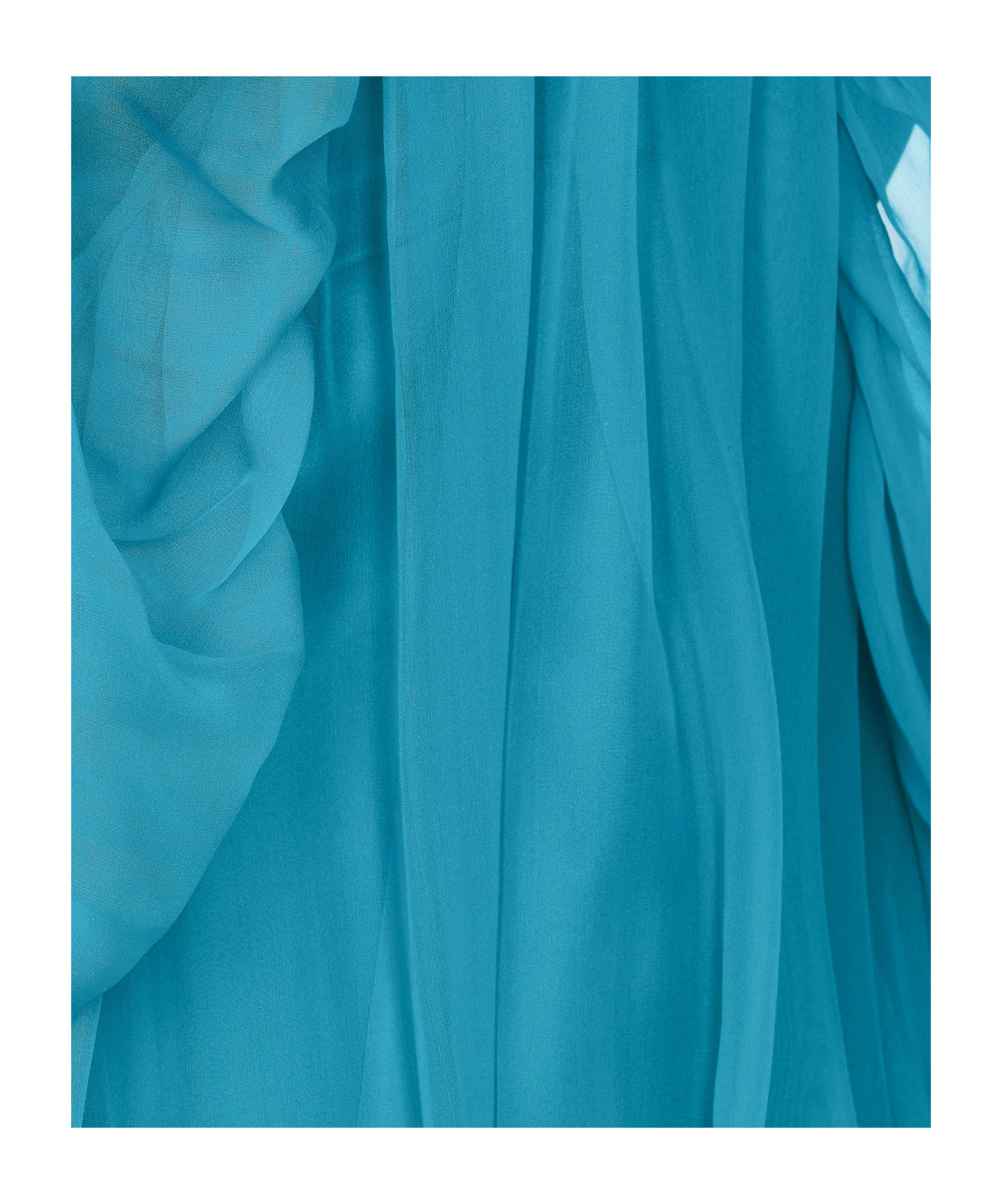 Max Mara Long-sleeved Blouse In Blue