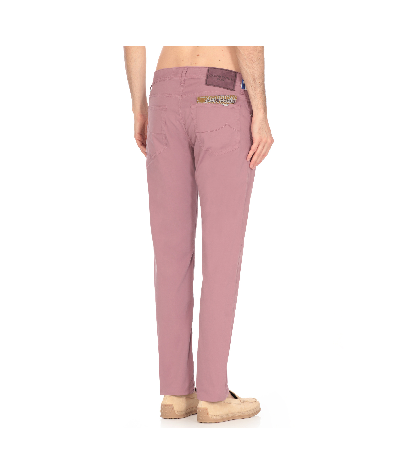 Jacob Cohen Belt Loops Slacks In Purple