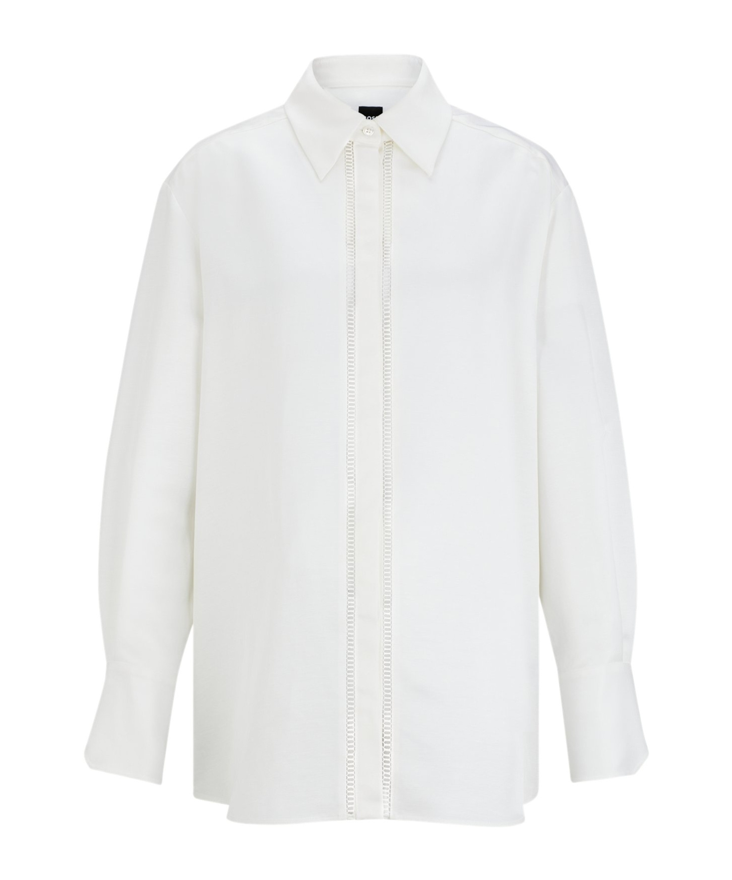 Hugo Boss Long-sleeved Shirt In White