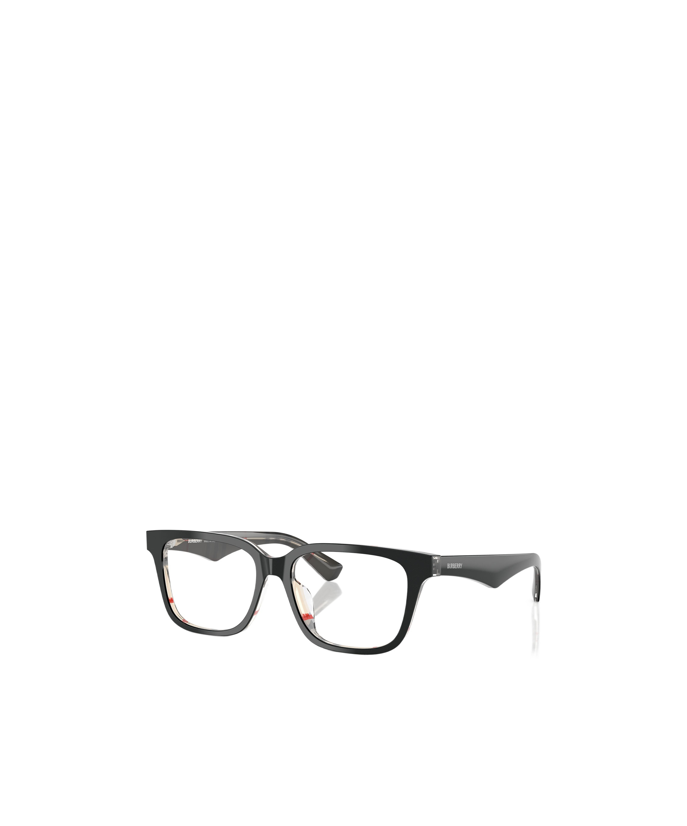 Burberry Eyewear Square Frame Glasses In Black
