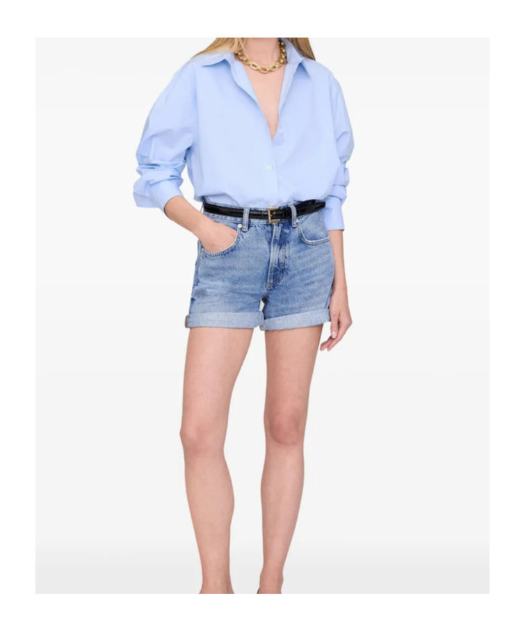 ANINE BING BELT LOOP SHORTS