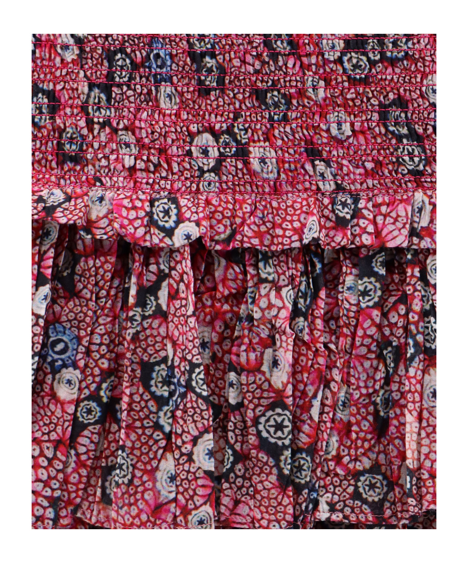 Isabel Marant Étoile Naomi Abstract-print Mini Skirt In Multicolor