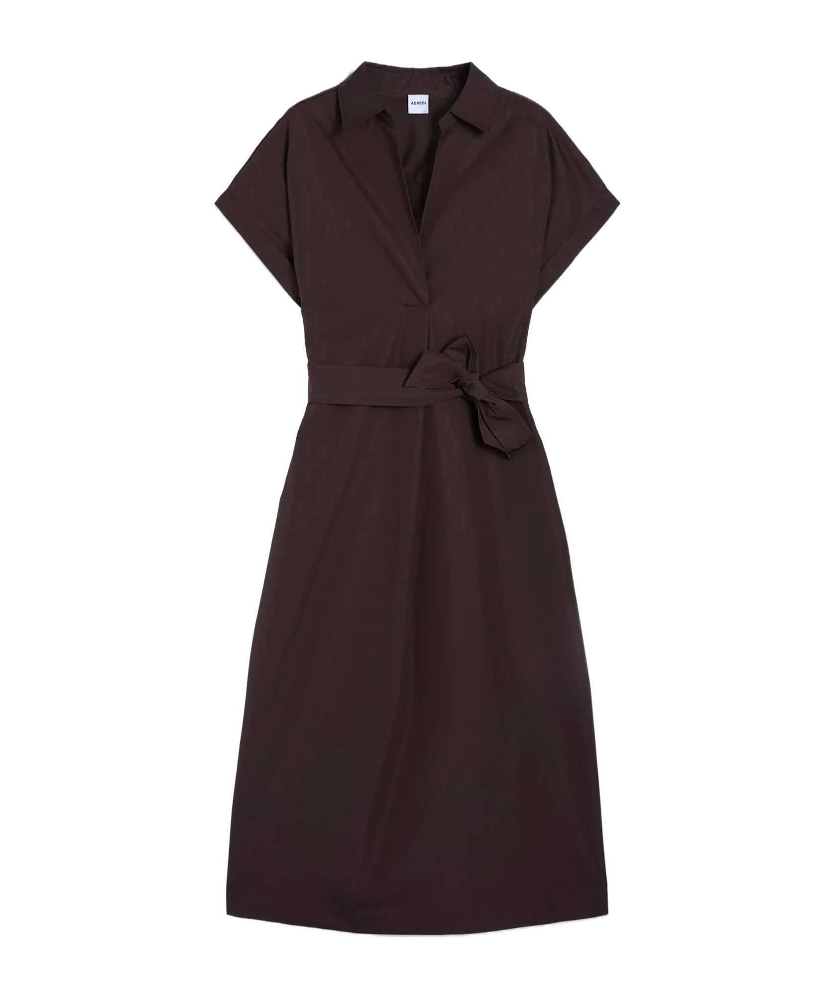 Aspesi Long Dress With Side Slits