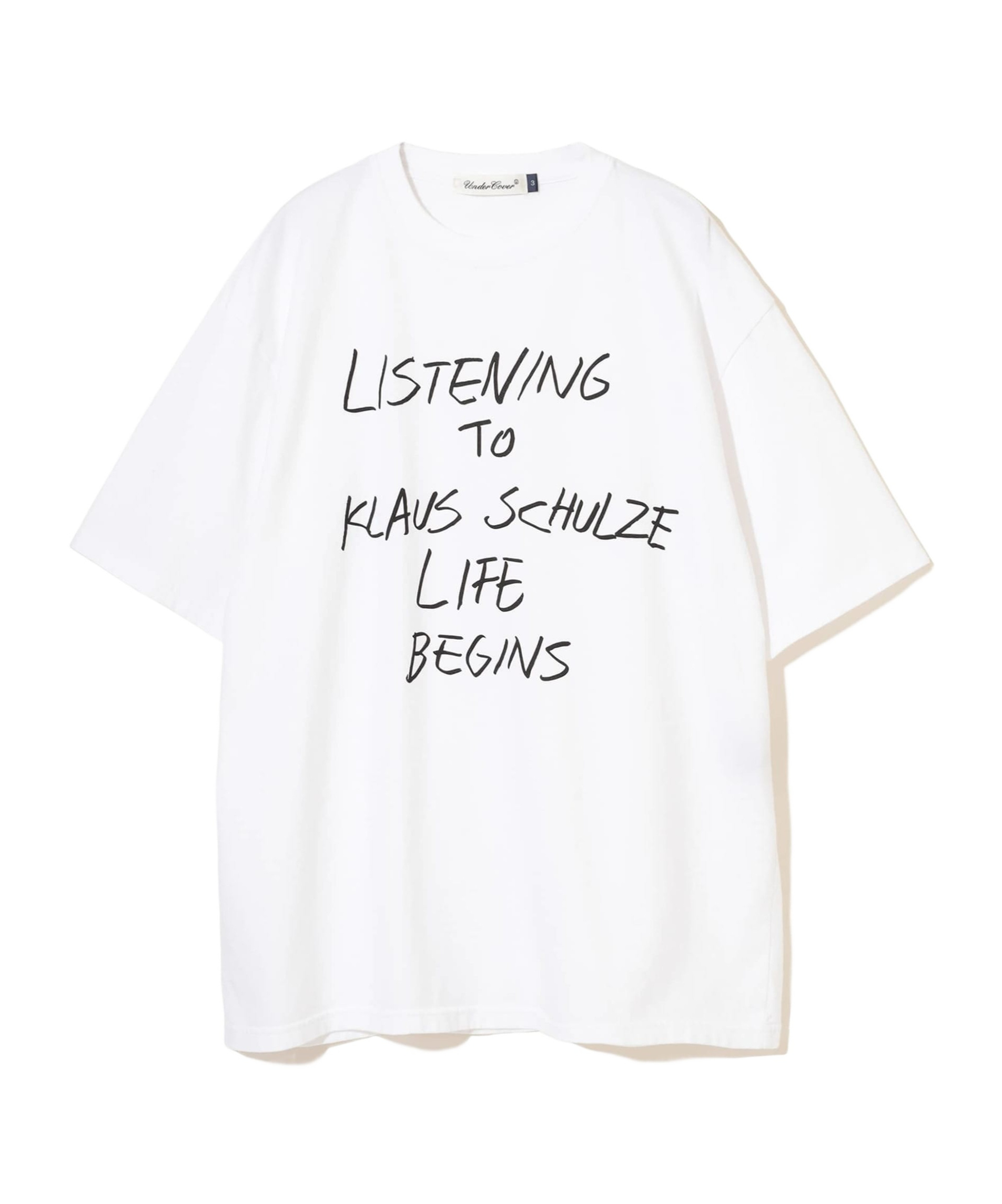 Undercover Text-print Cotton T-shirt In White