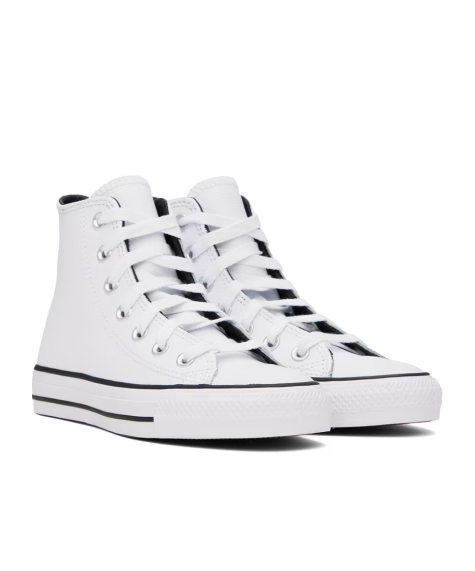 Converse White Chuck Taylor All Star Lift Platform High Sneakers In White