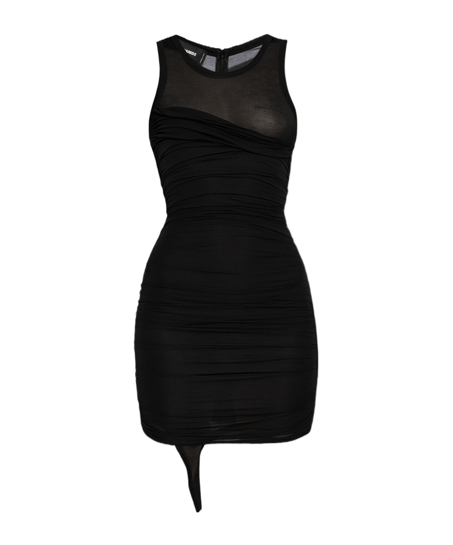 Dsquared2 Dsquared Modal Mini Dress In Black