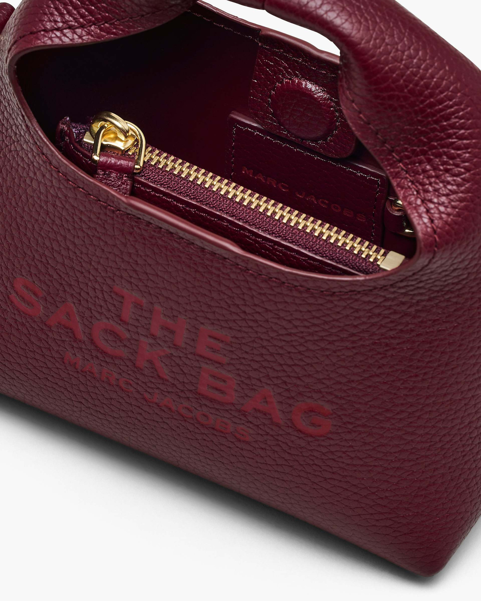 Marc Jacobs The Micro Crossbody Sack Bag In Red
