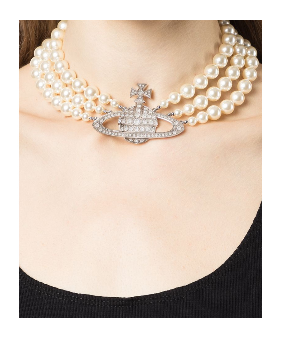 Vivienne Westwood Layered Necklace In Yellow