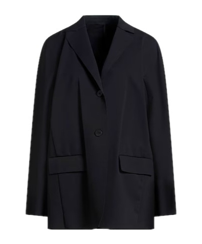 Max Mara Single-breasted Blazer In Black