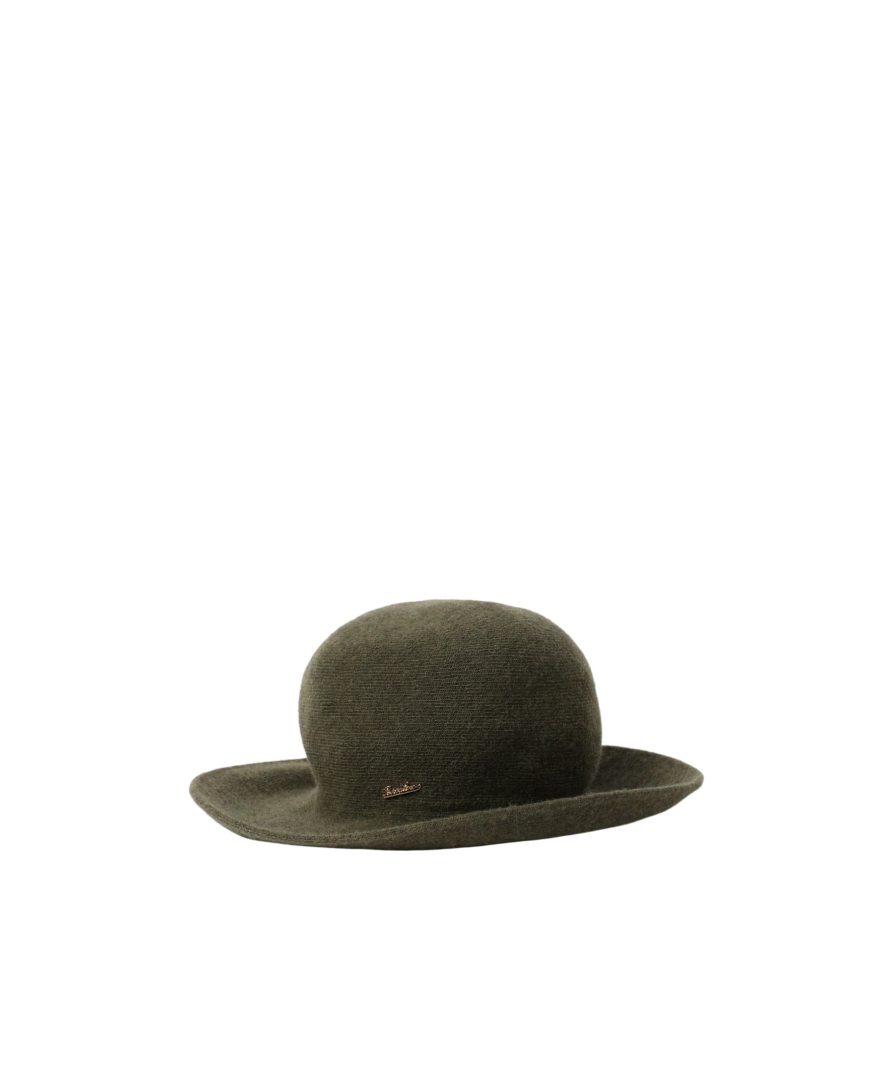 Borsalino Blended Brim Bell Hat In Gray