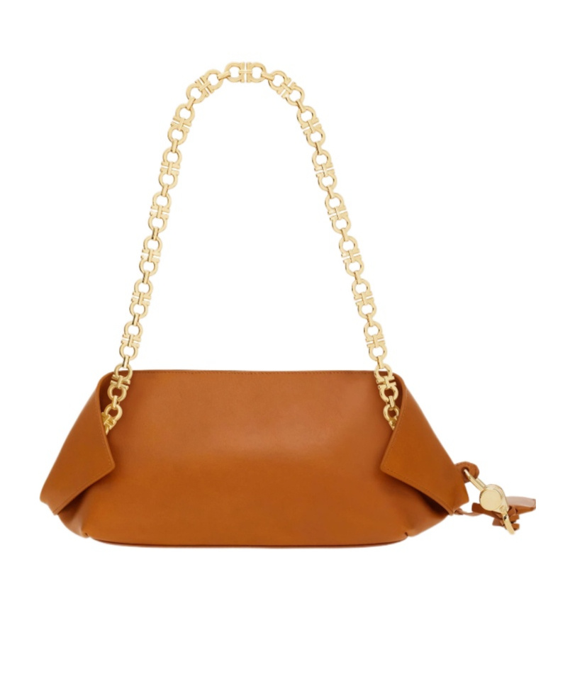 Ferragamo Small Folded Chain-strap Shoulder Bag