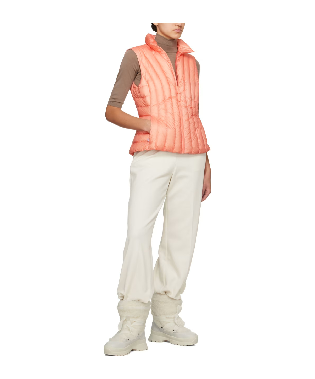 Mackage Lilyan Down Vest In Pink