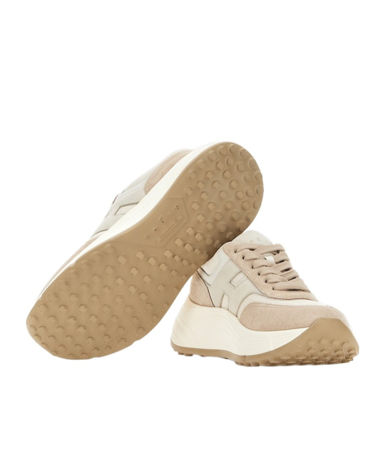 Hogan Leather Sneaker In White