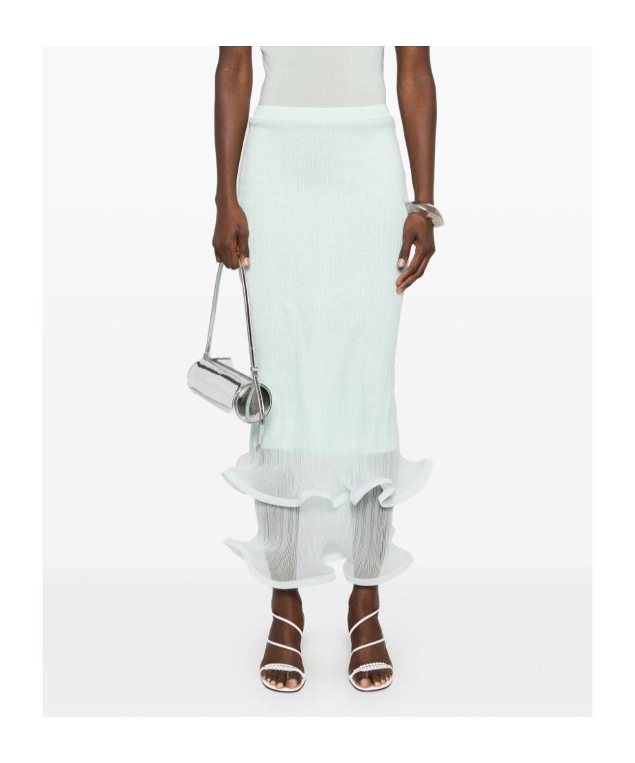 JONATHAN SIMKHAI ELASTIC WAIST SKIRT