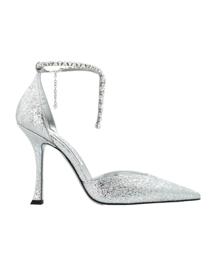 Jimmy Choo Stwvie Pointed-toe Pumps In Multi