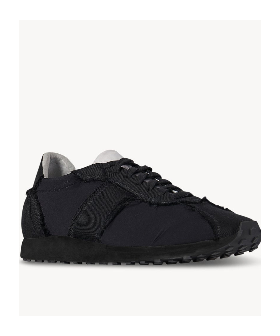 The Row Sneakers Mica In Tessuto Nero Uomo In Black