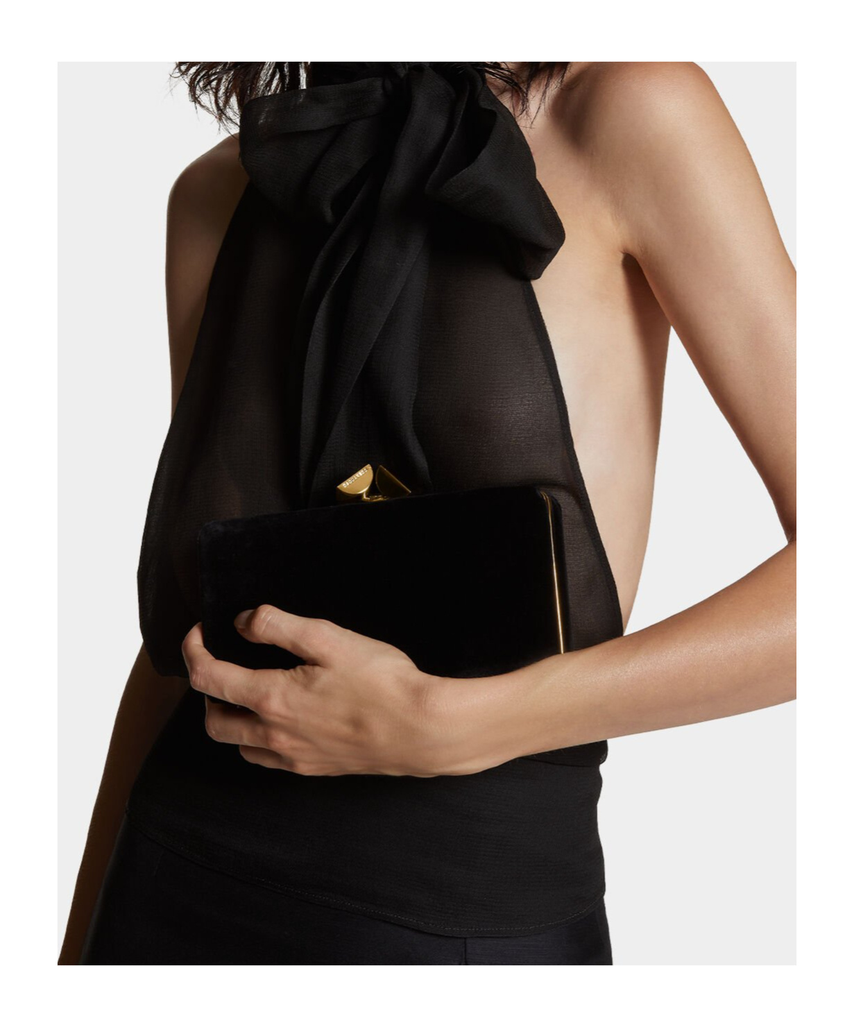 Dsquared2 Chain-strap Clutch Bag In Black