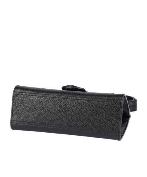 Gucci Gg Marmont Top Handle Shoulder Bag In Black