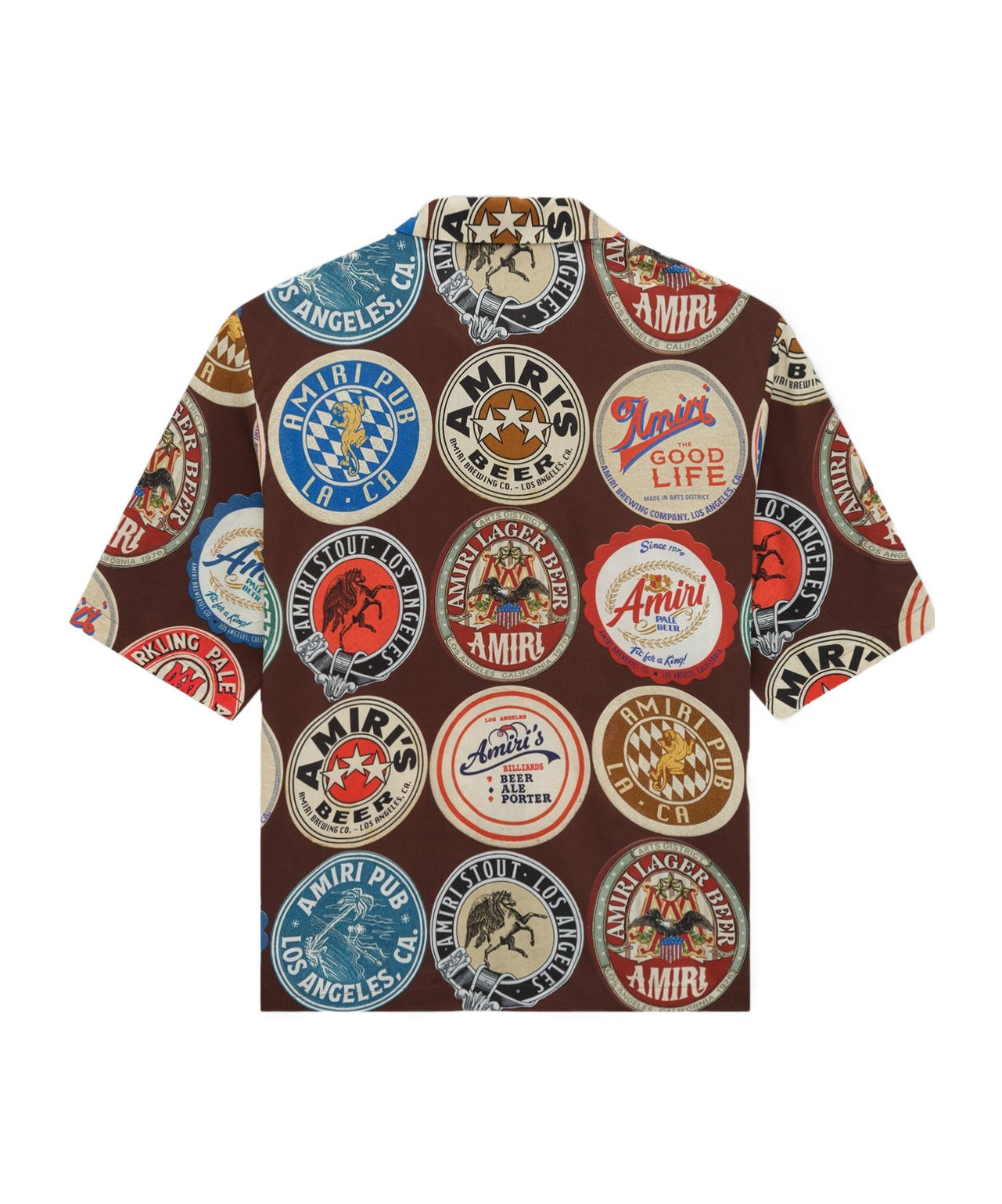 Shop Amiri Short-sleeved Shirt In Multicolor
