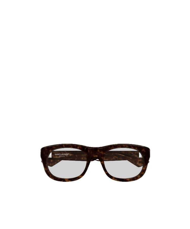 Saint Laurent Rectangular Frame In Brown