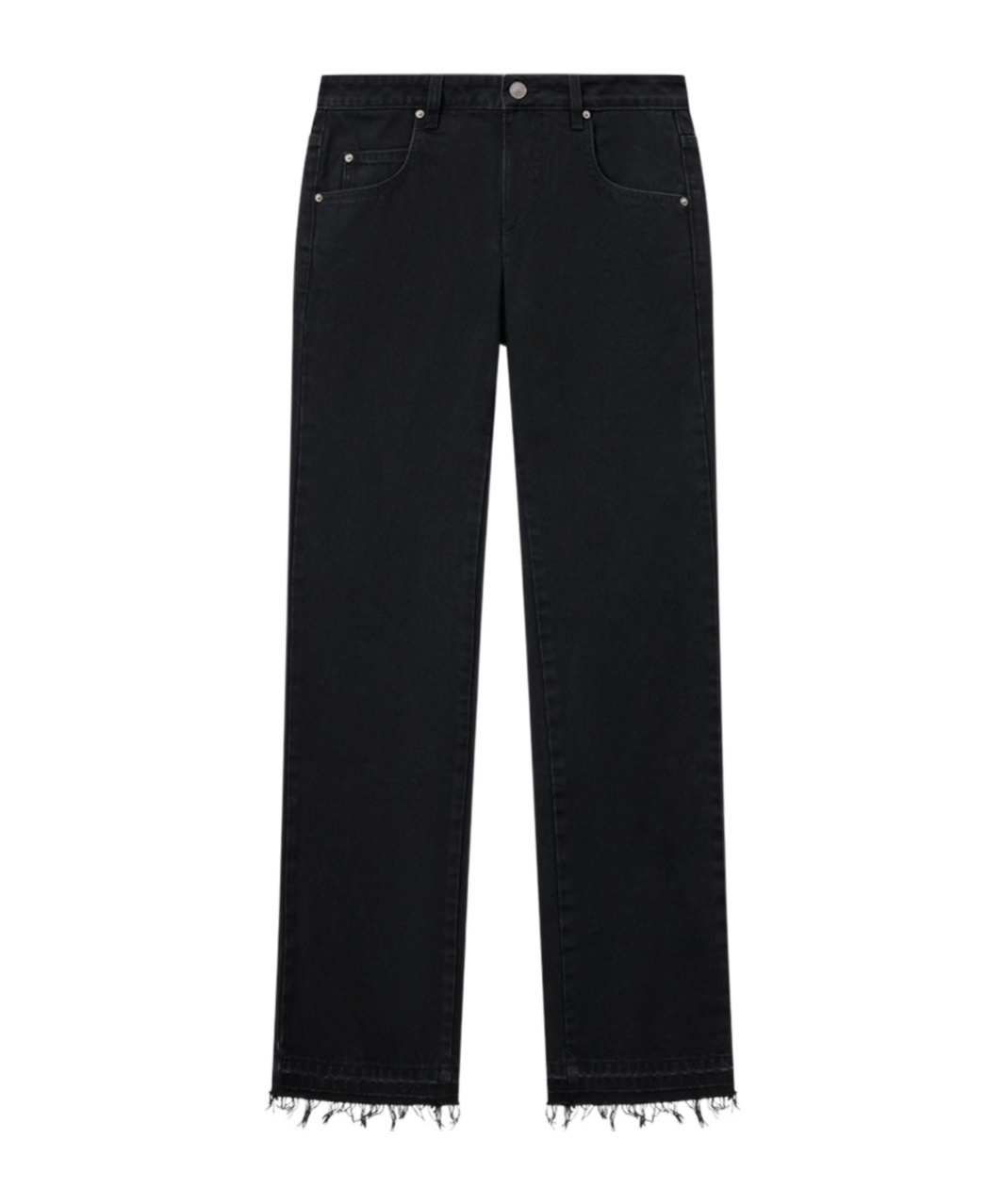 Isabel Marant Denala Flared Jeans In Black