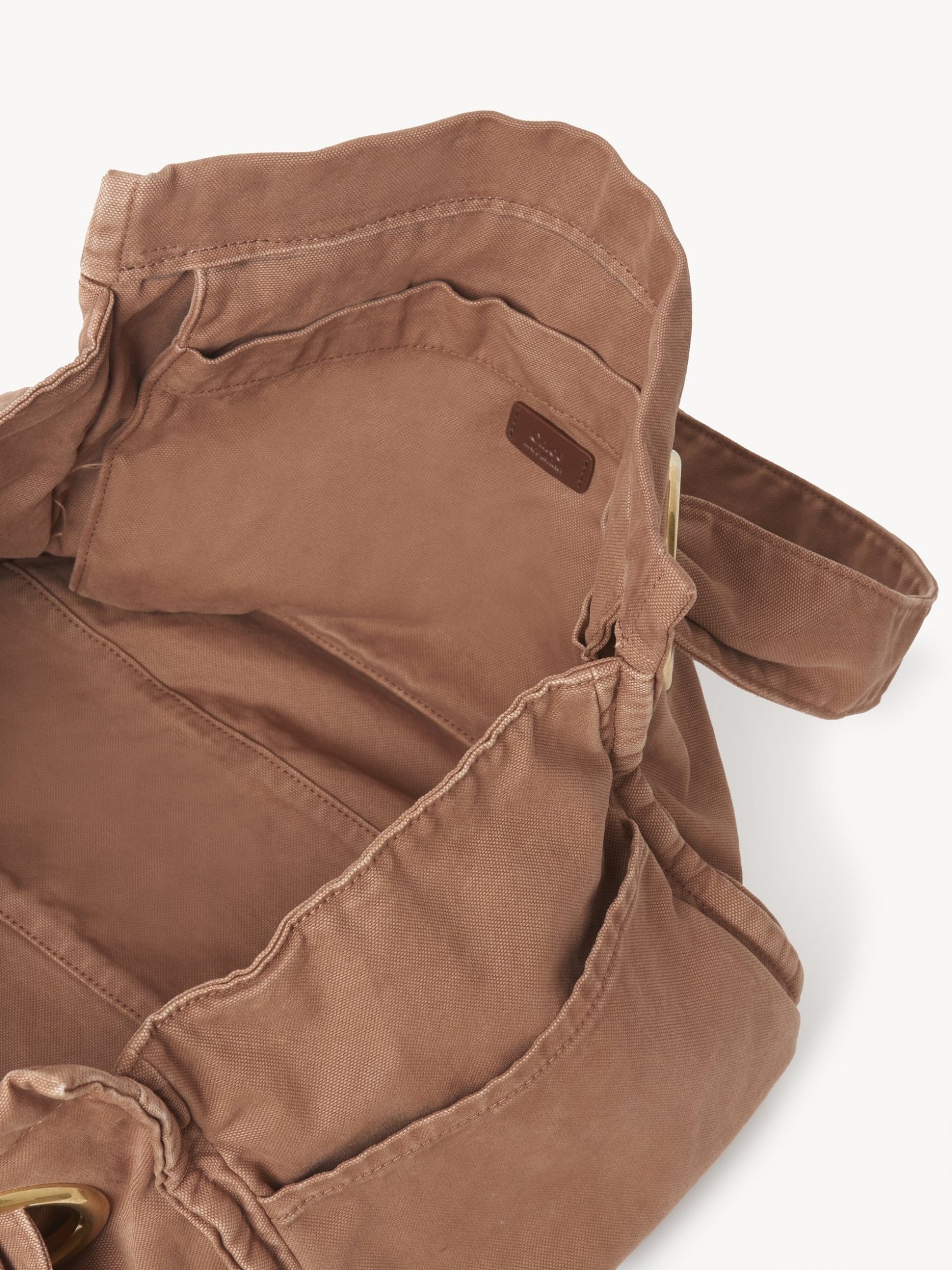 Shop Chloé Plage Tote Bag In Cotton