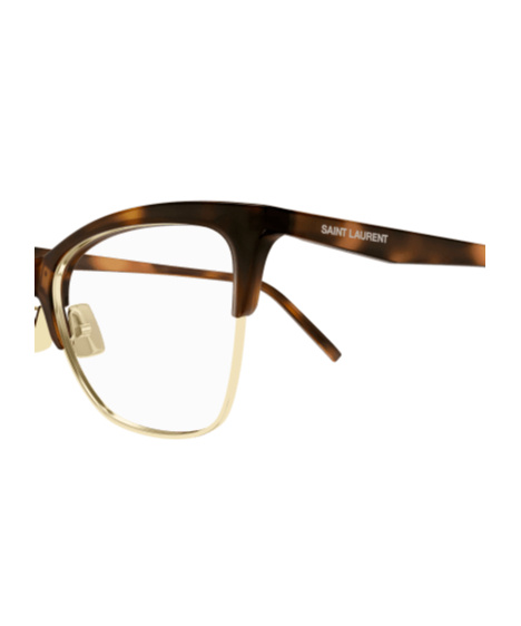 Saint Laurent Full-frame Flat Mirror In Brown