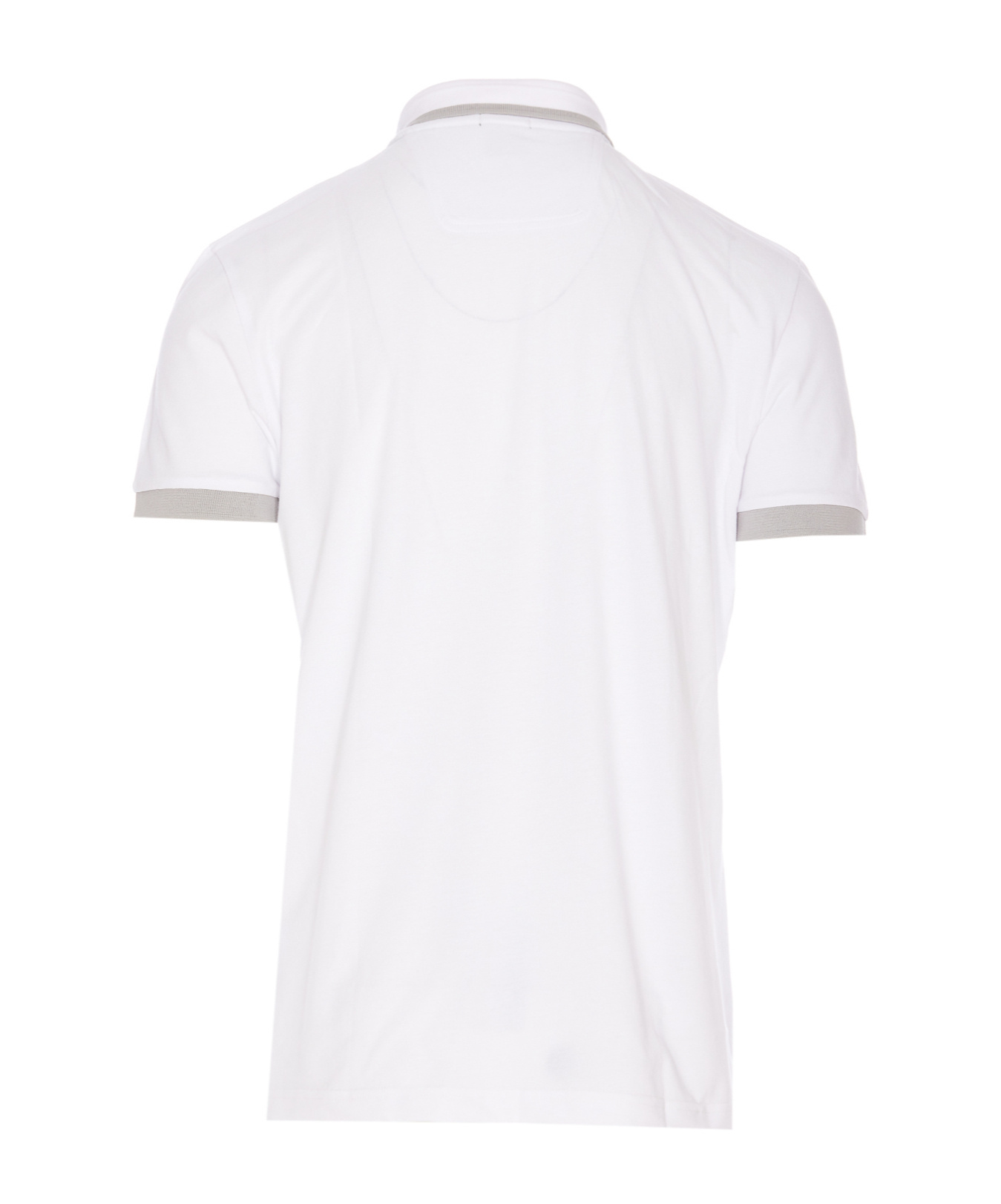 Shop Hugo Boss Short-sleeved Polo Shirt In White