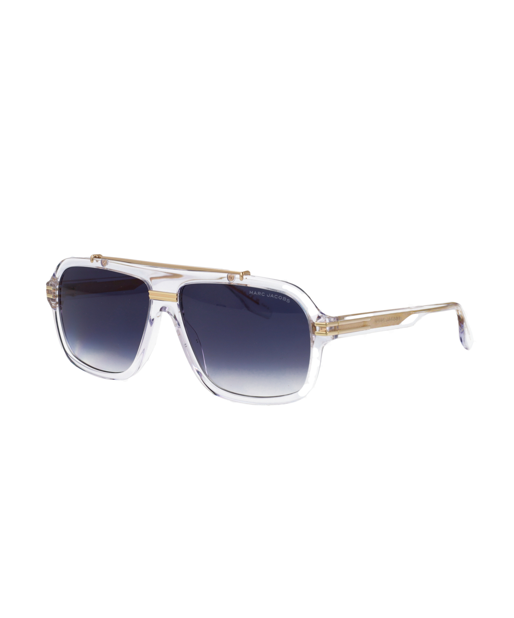 Marc Jacobs Crystal Acetate Sunglasses In Blue