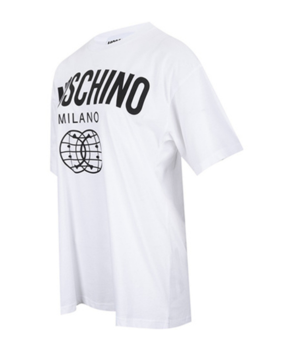 Moschino Logo Short-sleeved T-shirt In White