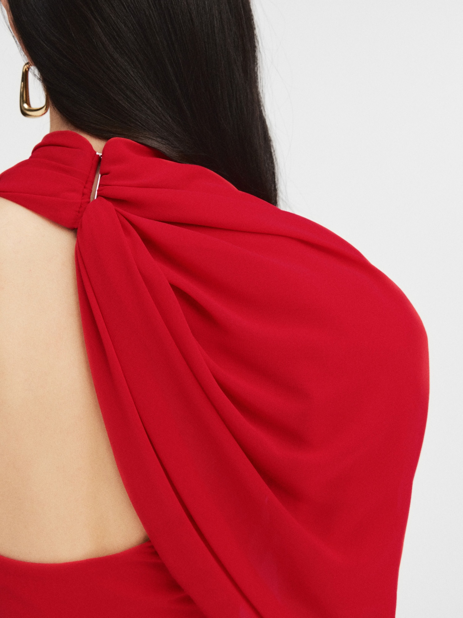 Jacquemus Asymmetric One-shoulder Top In Red