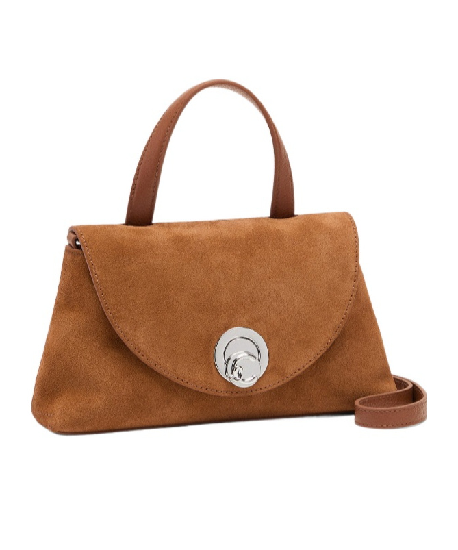 Coccinelle Small Nikla Calf-suede Tote Bag