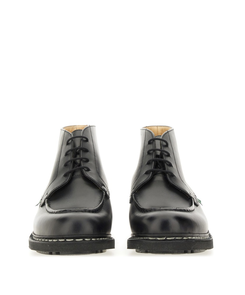 Paraboot Round-toe Business Dress Shoes In Black