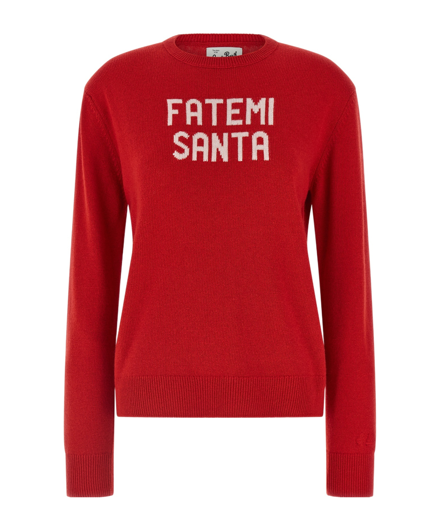 Mc2 Saint Barth New Queen Jacquard Knitwear In Multi