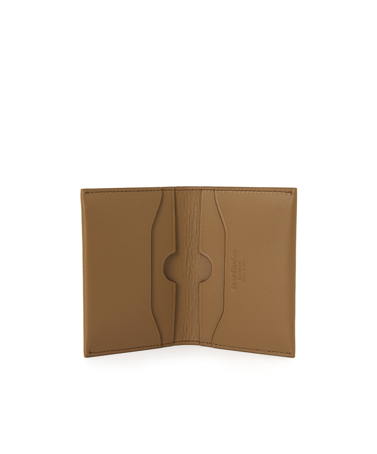 ACNE STUDIOS ACNE STUDIOS LOGO PLAQUE BIFOLD WALLET