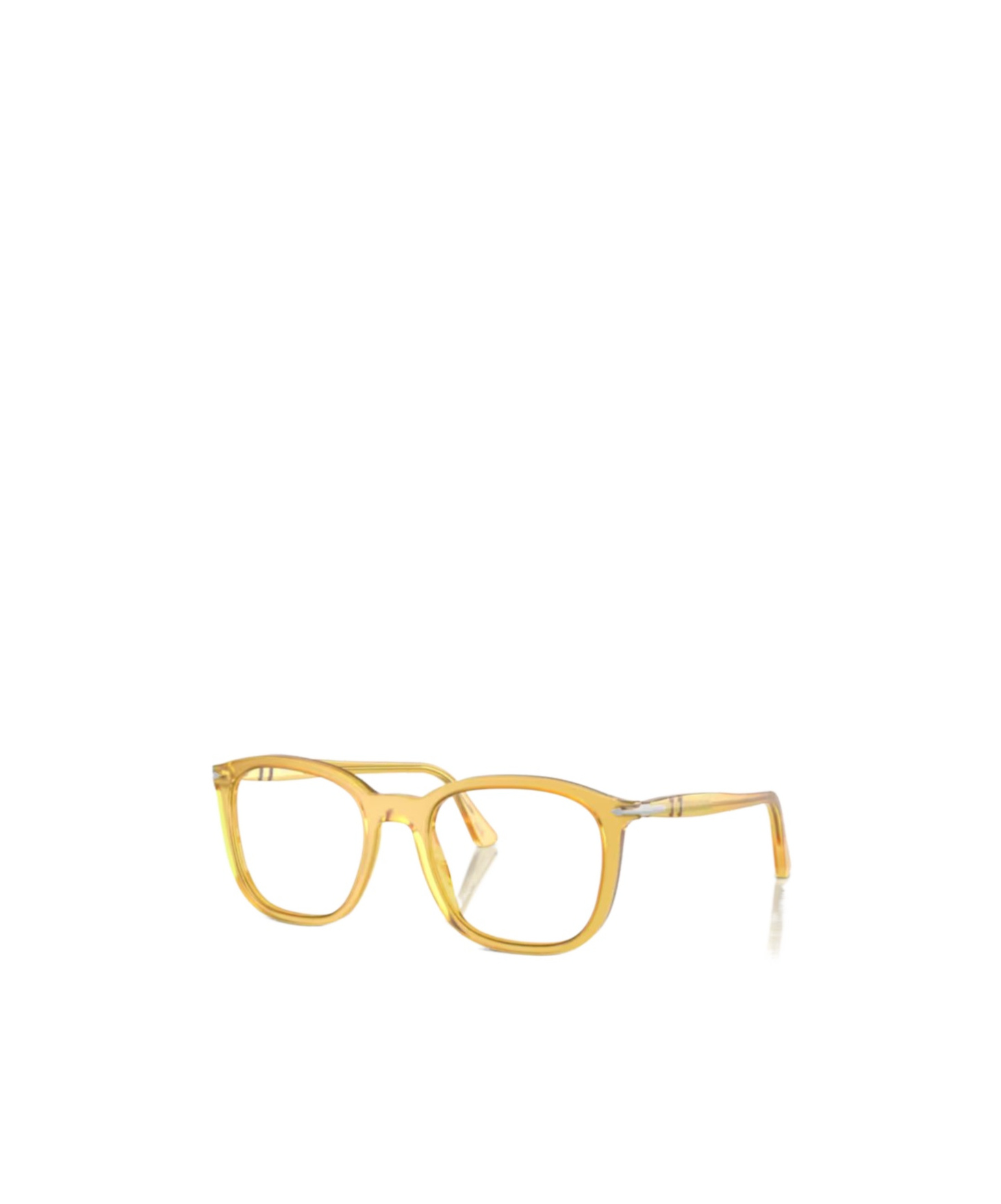Persol Geometric Eyeglass Frames In Yellow